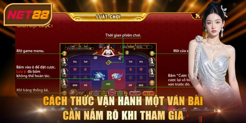 Cách thức vận hành một ván bài cần nắm rõ khi tham gia
