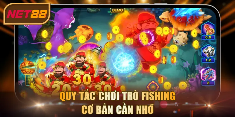Quy tắc chơi trò fishing cơ bản cần nhớ